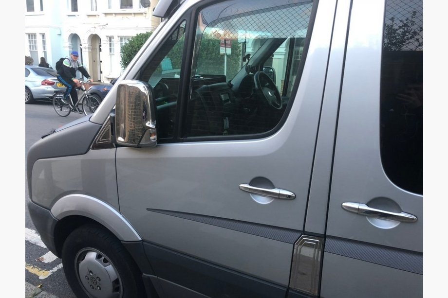 Mercedes Sprinter W906 2006–2018 Chromové kryty klik dveří (4 ks, nerez) Carmos - turecká ocel Fotografie 5