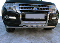 Mitsubishi Pajero Wagon IV 2006–2021 Přední ochranný rám ST015 (nerez) fotografie 1