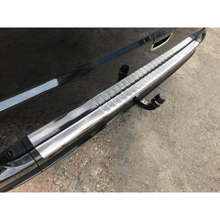 Nerezová ochranná lišta zadního nárazníku s ohybem (Carmos V1) Mercedes Viano 2004–2014 fotografie 2