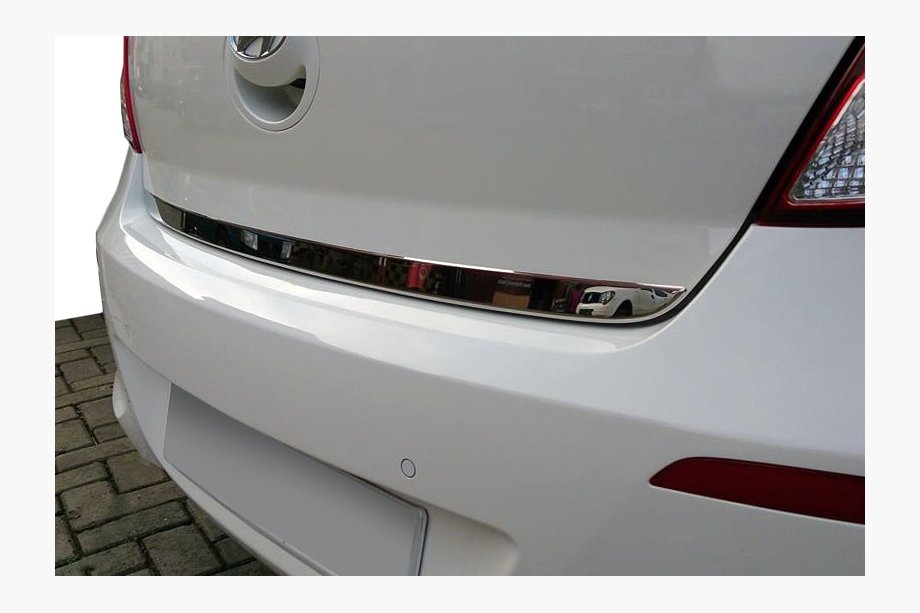 Hyundai I-20 2012–2014 Nerezová lišta na hranu víka kufru Image