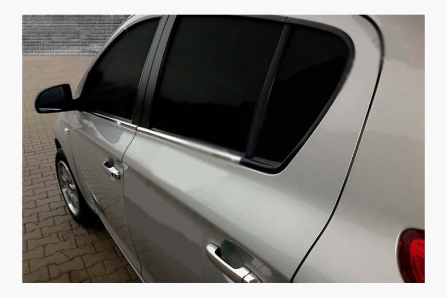 Hyundai I-20 2008–2012 Spodní okenní lišty (6 ks, nerez) Image