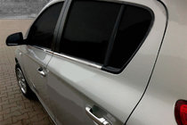 Hyundai I-20 2008–2012 Spodní okenní lišty (6 ks, nerez) fotografie 1