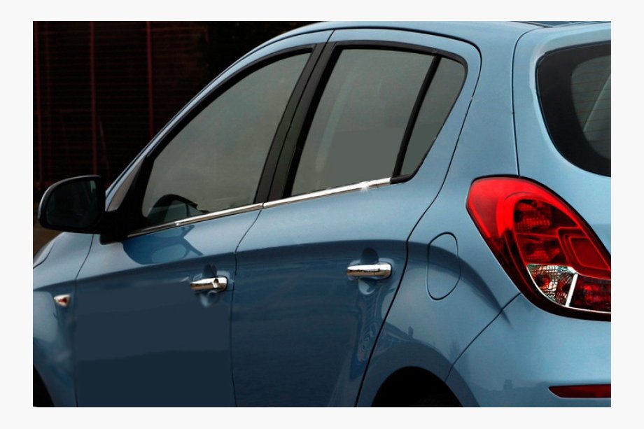 Hyundai I-20 2012–2014 Spodní okenní lišty (4 ks, nerez) Image