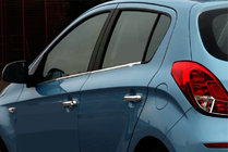 Hyundai I-20 2012–2014 Spodní okenní lišty (4 ks, nerez) fotografie 1