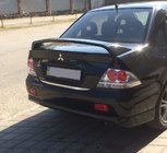 Mitsubishi Lancer 9 2004–2008 Nerezová lišta na hranu víka kufru fotografie 1