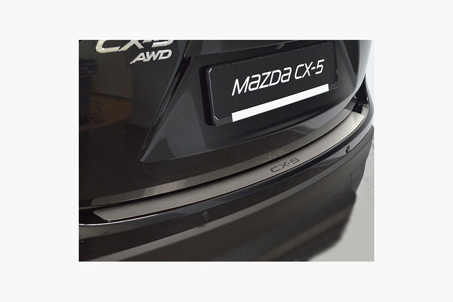 Mazda CX-5 2012–2017 Nerezová lišta zadního nárazníku Natanika Image