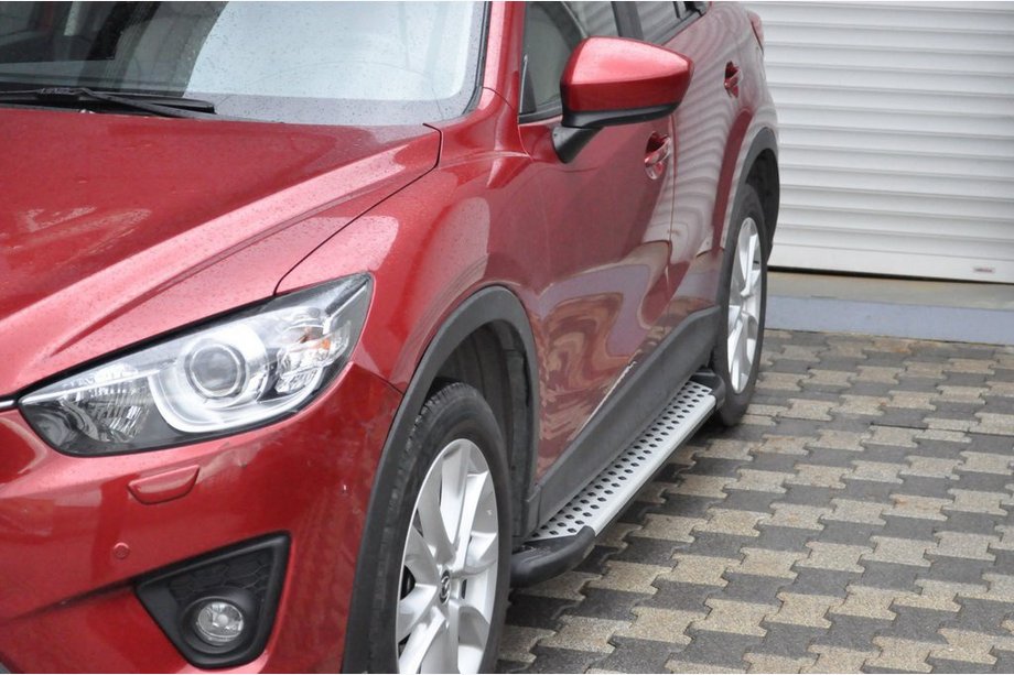 Mazda CX-5 2012–2017 Boční nášlapy Allmond Grey (2 ks, hliník) Image