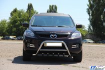 Mazda CX-9 2007–2016 Přední ochranný rám WT003 (nerez) fotografie 2