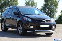 Mazda CX-7 2006–2012 Přední ochranný rám ST014 (nerez) fotografie 4