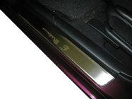 Mazda 3 2003–2009 Nerezové kryty prahů Nataniko (4 ks, nerez) fotografie 1