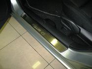 Mazda 6 2003–2008 Nerezové kryty prahů Nataniko (4 ks, nerez) fotografie 1