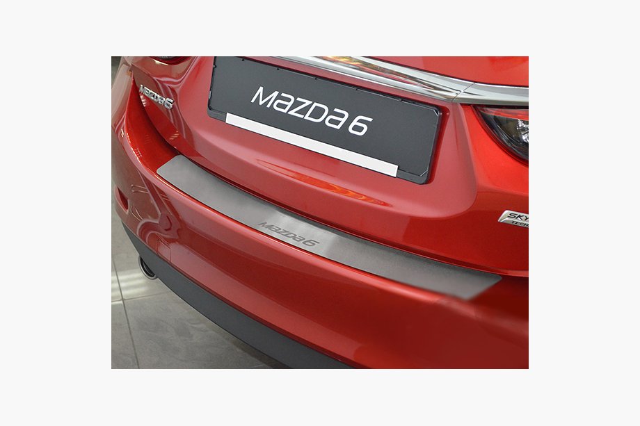 Mazda 6 2012–2024 Nerezový kryt zadního nárazníku Nataniko (4D) Image