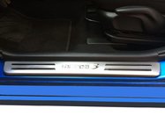 Mazda 3 2003–2009 Nerezové kryty prahů Libao (4 ks) fotografie 1