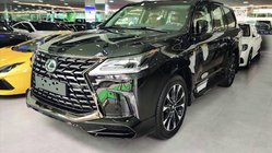 Lexus LX570/450d 2008–2022 Sada bodykitu (TRD-Sport 2021-2022) Černá barva fotografie 4