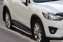 Mazda CX-3 2015– Boční nášlapy KB001 (nerez) 60 mm fotografie 1
