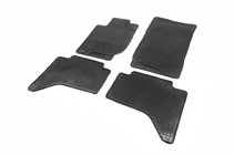 Mitsubishi L200 2006–2015 Gumové autokoberce do interiéru (4 ks, Polytep) fotografie 1