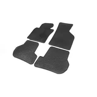 Gumové autokoberce do interiéru (4 ks, Polytep) Skoda Octavia II A5 2006–2010 fotografie 1