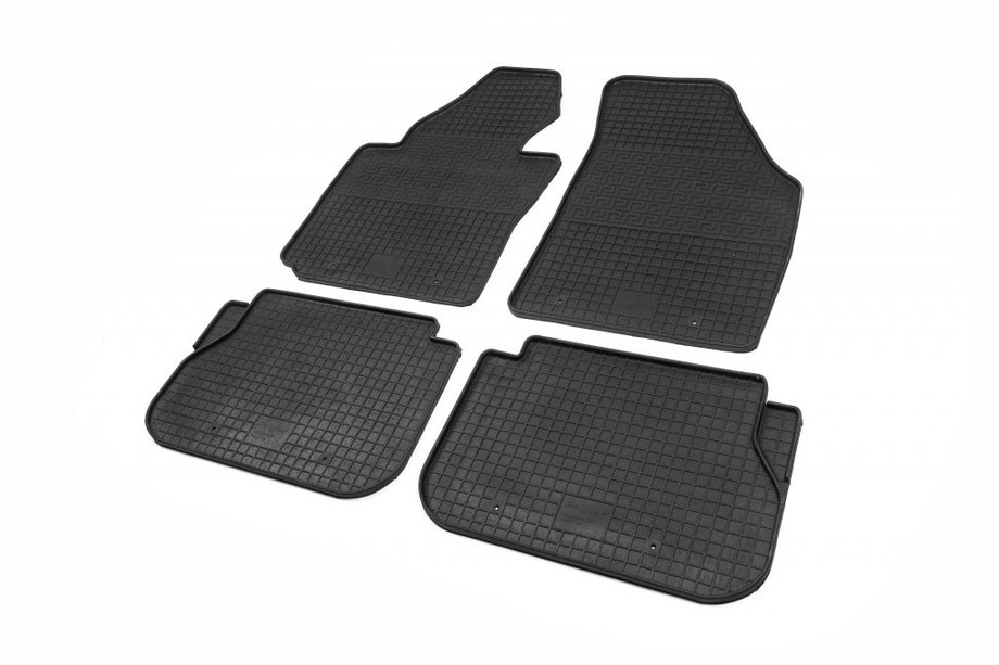Volkswagen Caddy 2015–2020 Gumové autokoberce do interiéru (4 ks, Polytep) Image