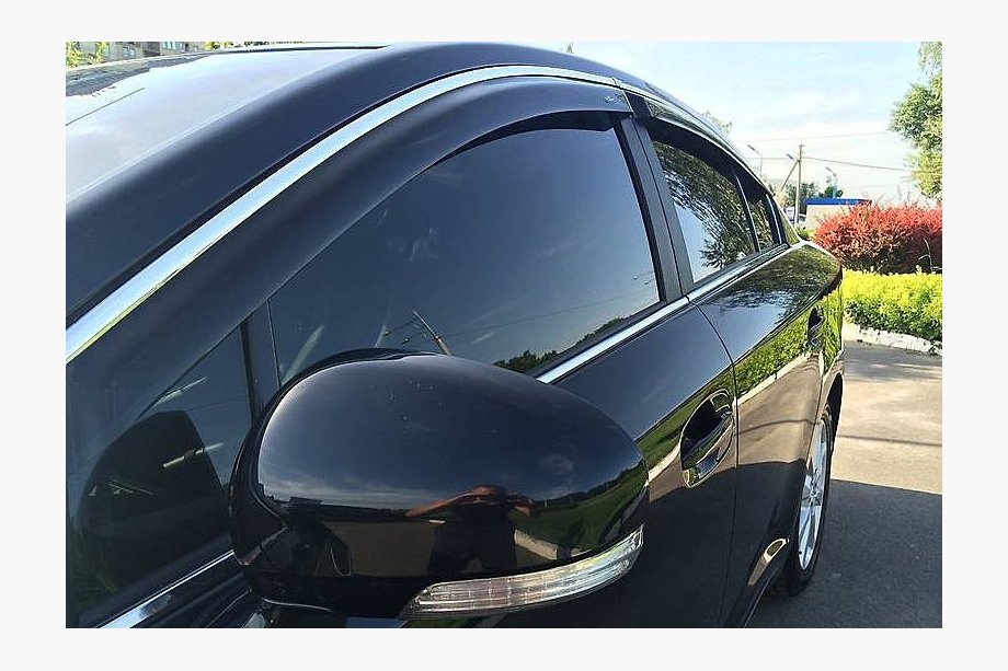 Volkswagen Jetta 2011–2018 Ofuky oken (4 ks, Sunplex Chrome) Image