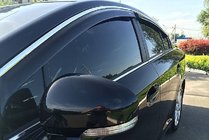 Volkswagen Jetta 2011–2018 Ofuky oken (4 ks, Sunplex Chrome) fotografie 1