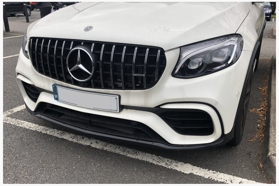 Mercedes GLC X253 2015–2022 Přední maska chladiče GT Panamericana (2015-2019) Fotografie 1
