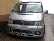 Mercedes Vito W638 1996–2003 Nástavec předního nárazníku Озель V1 (k lakování) fotografie 2