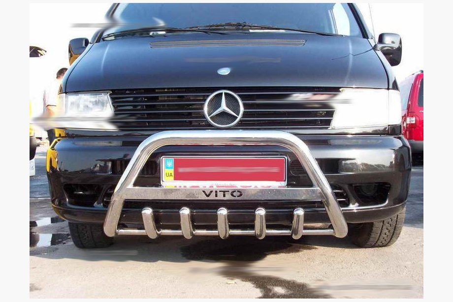 Mercedes Vito W638 1996–2003 Nerezový přední ochranný rám (bullbar) WT003/4 Fotografie 9