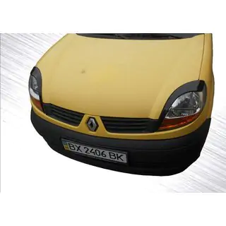 Mračítka na světlomety (2 ks, černý ABS) (2003-2008) Renault Kangoo 1998–2008 fotografie 1