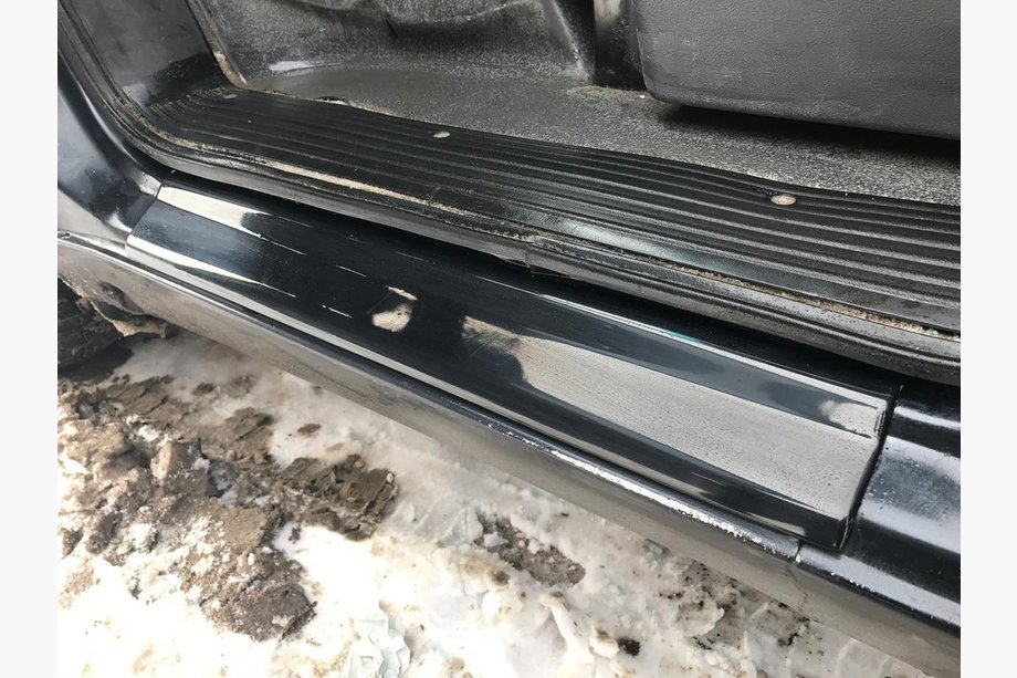 Mercedes Vito W638 1996–2003 ABS plastové kryty prahů (2 ks) Matné Fotografie 3