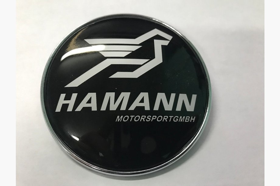 BMW řada 3 E30 1982–1994 Emblém Hamann, Turecko (Ø83,5 mm) Image