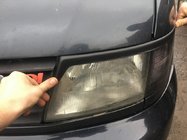 Mercedes Vito W638 1996–2003 Řasy na světlomety (černé) Černý lesk fotografie 4