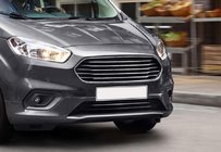 Ford Courier 2014–2023 Nerezové chromové lišty na masku chladiče OmsaLine (2018↗, 4 ks) fotografie 1