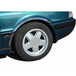 Nerezové lemy blatníků (1987-1991, 4 ks) Audi 80/90 1987–1996 fotografie 1