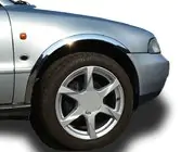 Audi A4 B5 1994–2001 Nerezové lišty na lemy blatníků (4 ks) fotografie 1