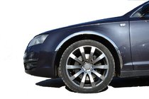 Audi A6 C6 2004–2011 Nerezové lišty na lemy blatníků (4 ks) fotografie 1