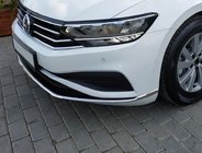 Volkswagen Passat B8 2015–2023 Chromové lišty na přední nárazník (2019+, sada 3 ks, nerez) fotografie 1