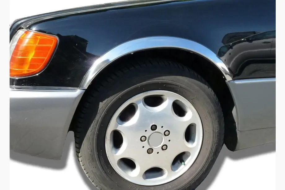 Mercedes S-class W140 1991–1998 Lemy blatníků (Short/Long, 4 ks, nerez) Image