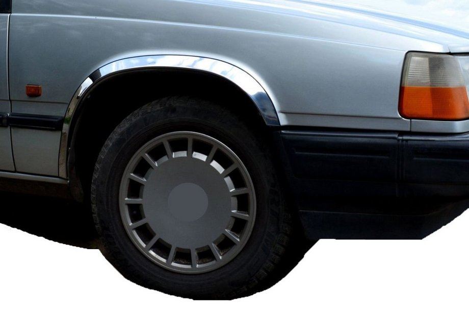 Volvo 940/960 1990–1997 Nerezové lišty na lemy blatníků (4 ks) Image