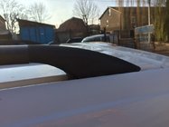 Mercedes Viano 2004–2014 Černé střešní ližiny ELITE (plastová noha) Krátký rozvor (Short, Compact) fotografie 7