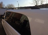 Mercedes Viano 2004–2014 Černé střešní ližiny ELITE (plastová noha) Krátký rozvor (Short, Compact) fotografie 8