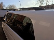 Mercedes Viano 2004–2014 Černé střešní ližiny ELITE (plastová noha) Krátký rozvor (Short, Compact) fotografie 9