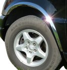 Mercedes ML W163 1997–2005 Nerezové lišty na lemy blatníků (4 ks) fotografie 1