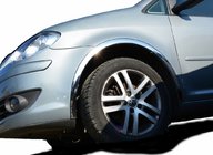 Volkswagen Touran 2003–2010 Nerezové lišty na lemy blatníků (4 ks) 2003–2006 fotografie 1