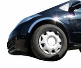 Mercedes A-class W169 2004–2012 Nerezové lišty na lemy blatníků (4 ks) fotografie 1