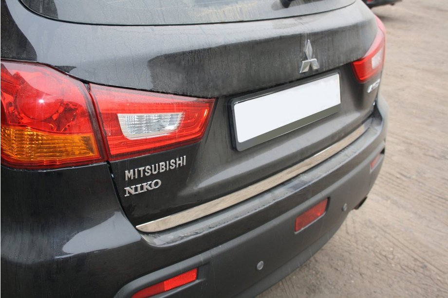 Mitsubishi ASX 2010–2023 Nerezová lišta na hranu víka kufru OmsaLine – italská nerezová ocel Image