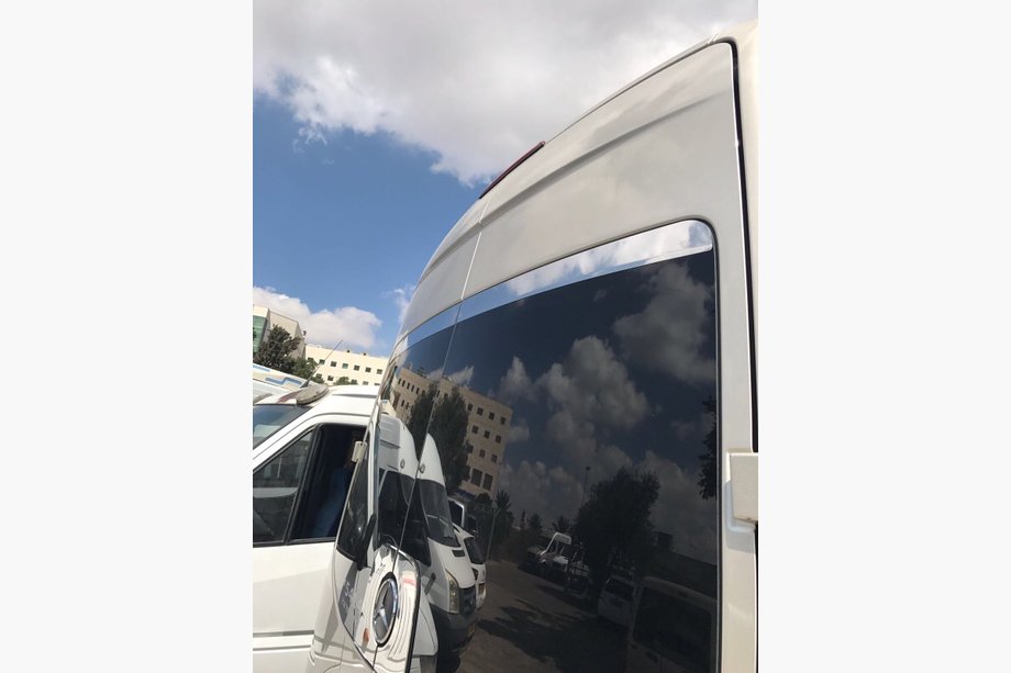 Mercedes Sprinter W906 2006–2018 Horní lišty oken (nerez) Fotografie 2