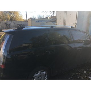 Chromové střešní ližiny (2 ks, hliník) Mitsubishi Grandis 2003–2011 fotografie 3