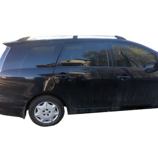 Chromové střešní ližiny (2 ks, hliník) Mitsubishi Grandis 2003–2011 fotografie 1