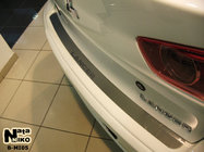 Mitsubishi Lancer X 2008– Nerezová lišta na zadní nárazník bez ohybu SD Натанико fotografie 1