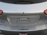 Mitsubishi Lancer X 2008– Ochranná lišta na zadní nárazník bez ohybu SW Натанико (nerez) fotografie 1